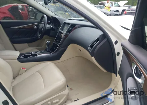 2016 Infiniti Q50 3.0T Premium из США, поврежденный, VIN JN1EV7AR8GM345554